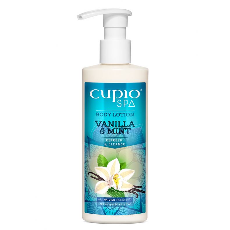Bio-Körpercreme - Vanille und Minze 250ml
