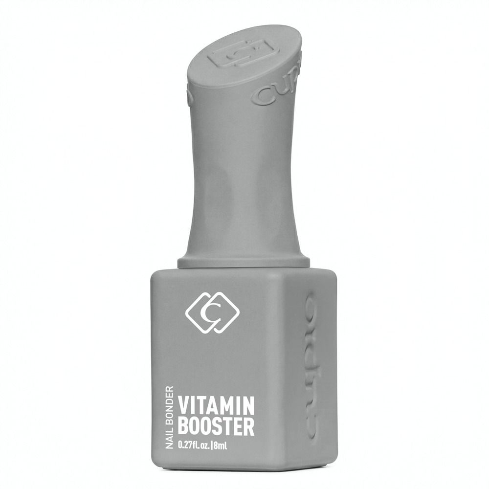 Graue Flasche Cupio Nail Bonder Vitamin Booster 18 ml, Unterlack zur Stärkung und Vorbereitung der Naturnägel vor dem Nagellackauftrag