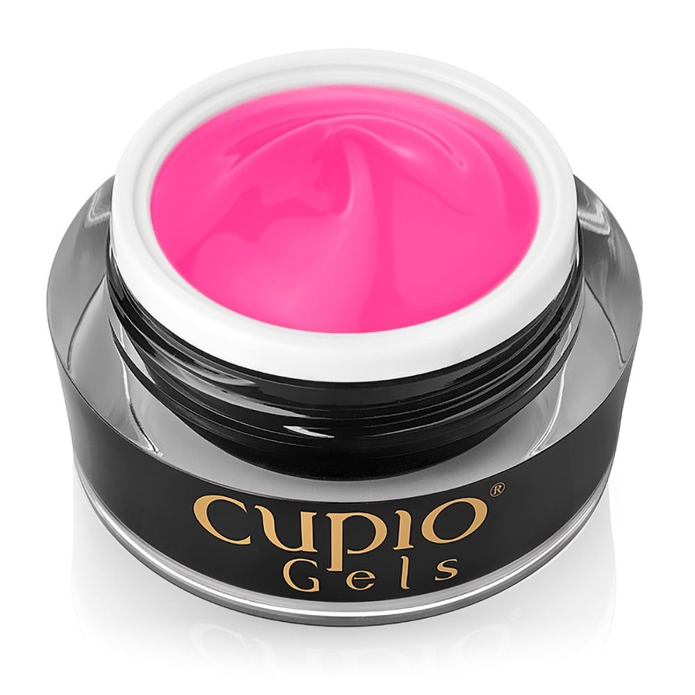 Pink Gel von Cupio in Glasbehälter für Nageldesign