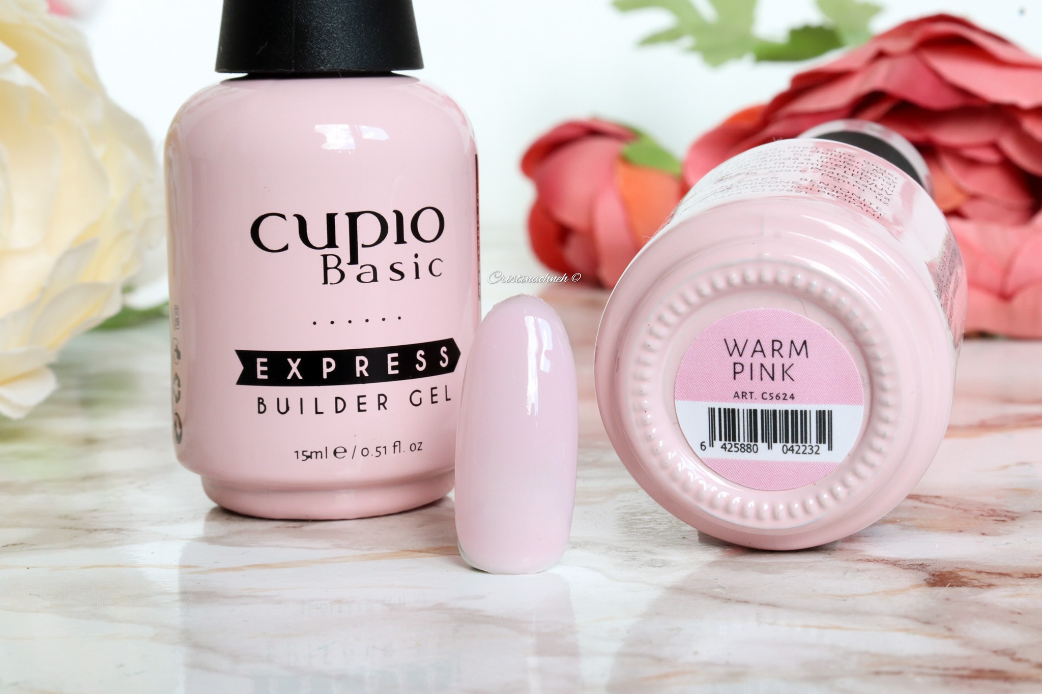 225125721_10220051592502893_3033303643758588880_n Flasche mit Cupio Basic Express Builder Gel in Warm Pink und Farbnagel