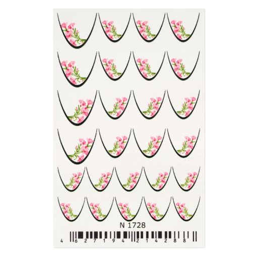 Cupio French Nageltattoo - Delicate French