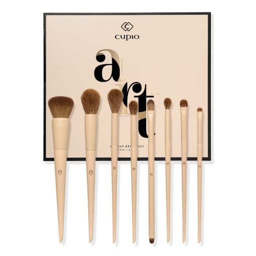Cupio ART 8-teiliges Make-up-Pinselset