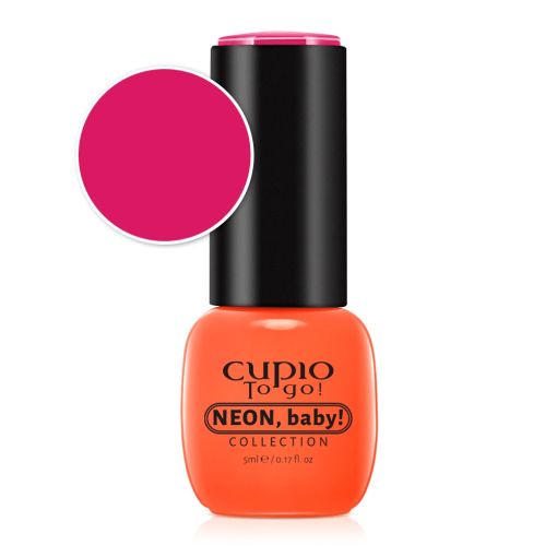 to_go_baby_neon_tropical_temptations_c7727 Cupio To go! Neon Baby! Nagellack in leuchtendem Orange und pinkem Deckel