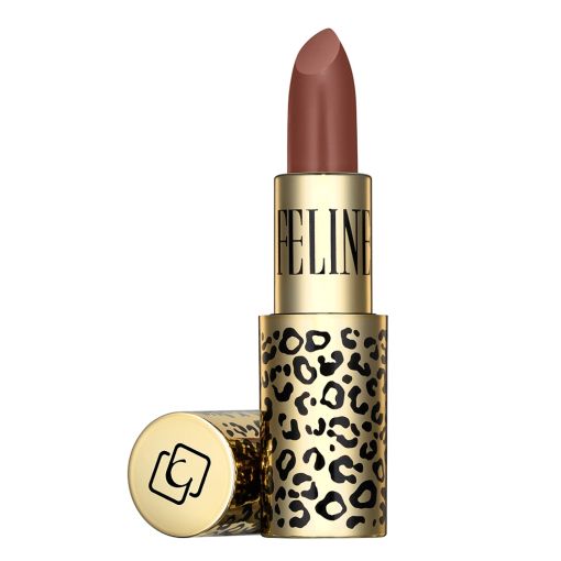 mob_wife_c8652 Lippenstift von Feline mit goldenem Tiermuster und marmorierender Nuance