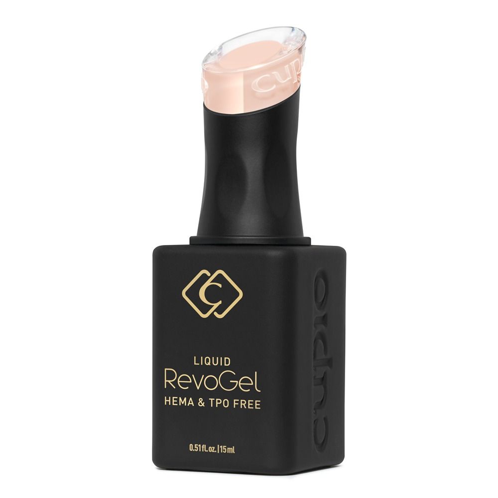 Produktbild Cupio RevoGel Flüssig – Cookie Cream 15ml, flüssiges Polygel in Nude-Ton für professionelle, langlebige Nagelmodellage mit UV/LED Aushärtung