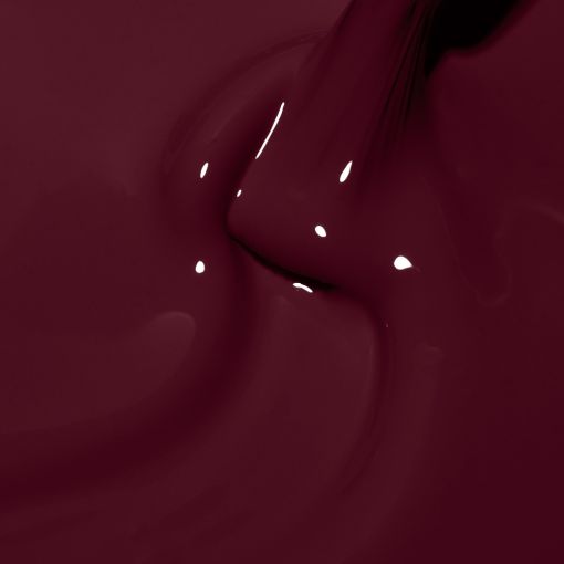 d0118_b Detailansicht von dickflüssiger, roter Farbe mit glänzender Oberfläche