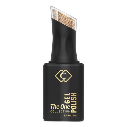 The One Collection Gelfarben-Nagellack in schwarzer Flasche, 15 ml