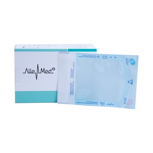90x135 Offene sterile Verbandschachtel mit Verbandmaterial der Marke AlleMed