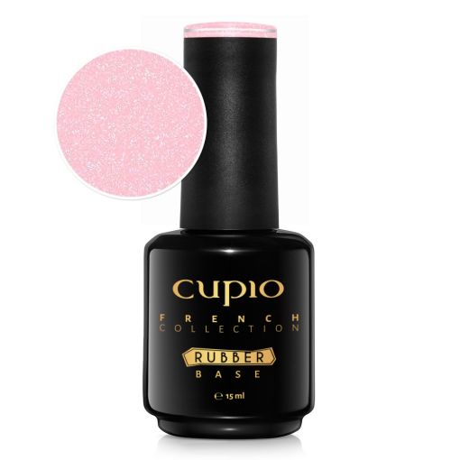 Rubber Base French Collection - Blush Shimmer White 15 ml
