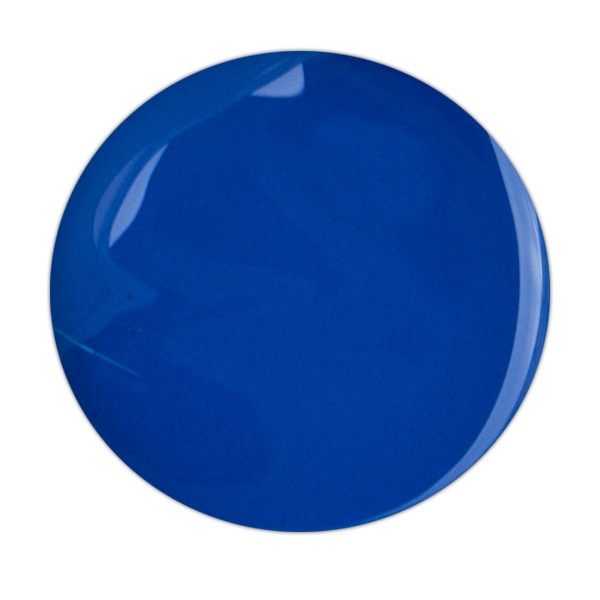 pictura_denim Runde Schale mit blauer Farbe für kreative Projekte