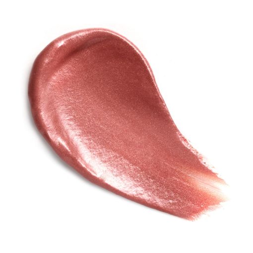 it_girl_c8415 Roséfarbener Lippenstift-Strich auf weißen Hintergrund
