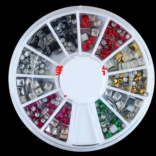 Produktabbildung: Nailart-Karussell mit Nagelsteinen – L16