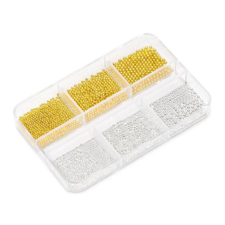 Cupio Set caviar unghii Silver&Gold