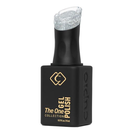 Flasche mit glitzerndem Gel-Nagellack von Cupio, The One Collection, 15ml