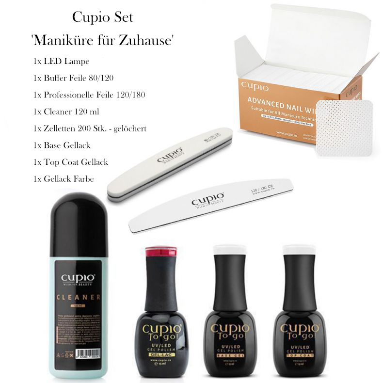 Cupio Set - Maniküre für Zuhause