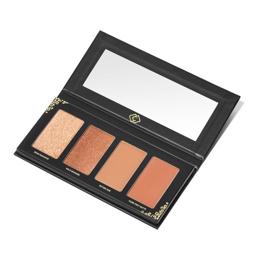 paleta_feline_c8619_e Lidschatten-Palette mit schimmernden und matten Farbtönen in warmen Nuancen