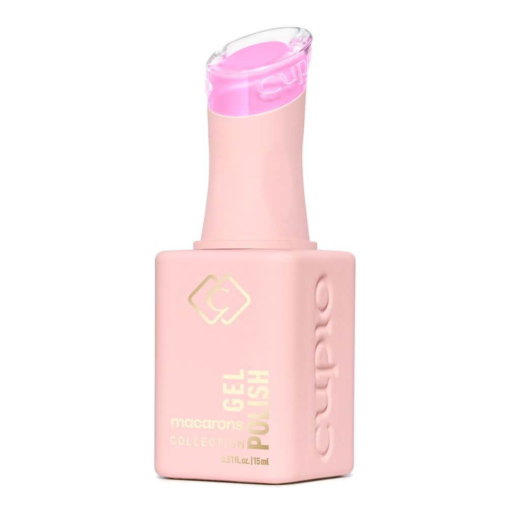 Produktbild von Cupio Gel Polish Macarons Collection, rosa UV-Gel-Nagellack in Flasche mit 15 ml