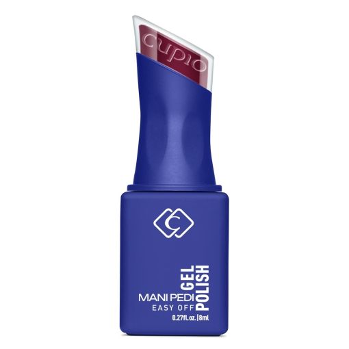 Cupio Maniküre Gel Nagellack Flasche Easy Off Dunkelrot