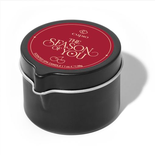 Schwarze Cupio Duftkerze The Season of You in Dose