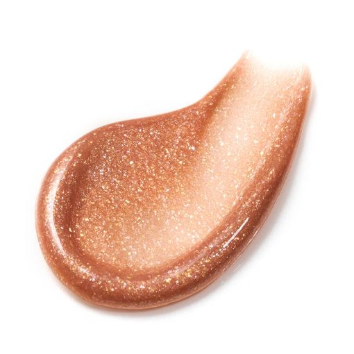 c6420_b Detailaufnahme einer bronzefarbenen Glitzercreme mit feinen Glitzerpartikeln