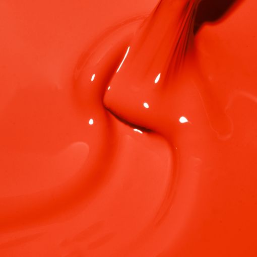 c8974_c Close-up von glänzender roter Farbe, ideal für Bastel- und Malprojekte