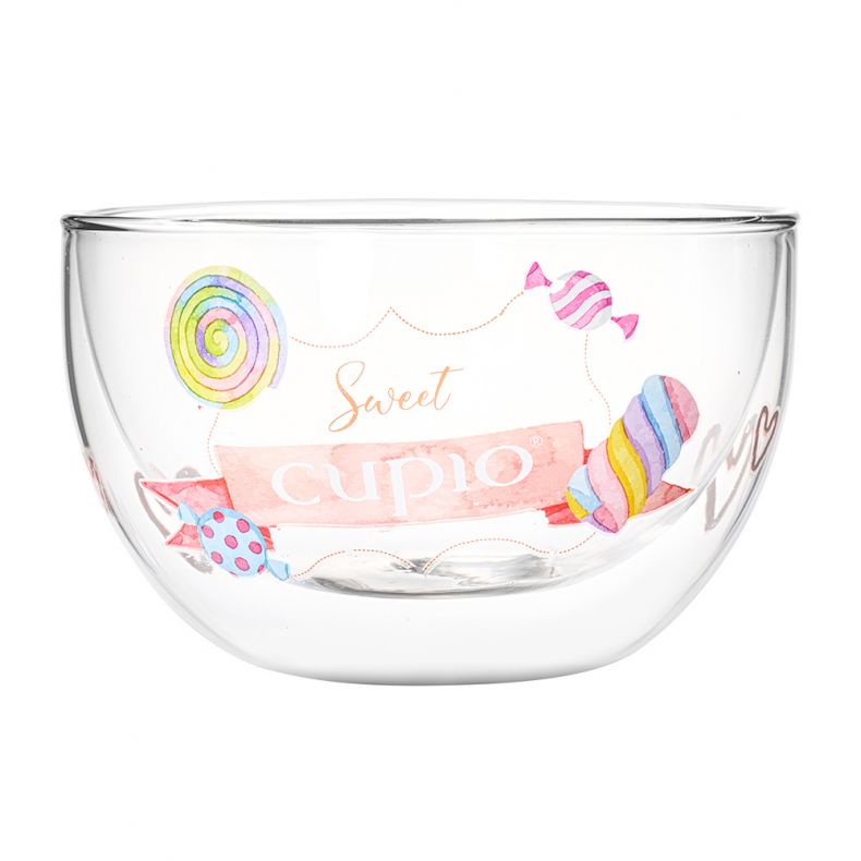 Bunte Schüssel von Cupio mit Süßigkeiten-Motiven