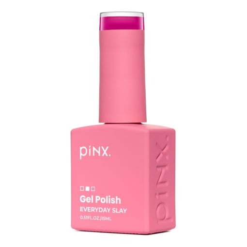 d0111_c Flasche mit piNX Gel Polish in der Farbe Pink für Nägel