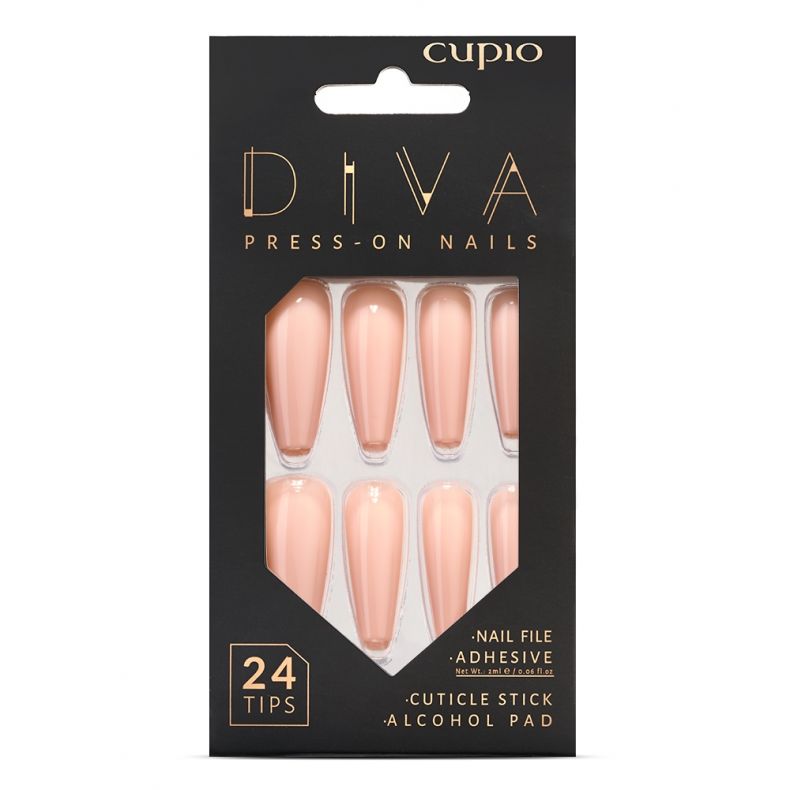 Cupio Diva Kunstnägel Press On Set - Perfect Nude