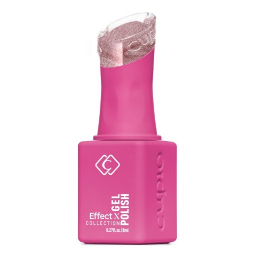 Cyprio Effekt Gel-Nagellackflasche in Pink mit Glitzer-Elementen