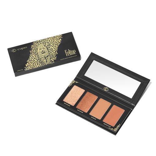 paleta_feline_c8619_d CUPIO Felina Palette mit drei Farben für Bronzer, Highlighter und Blush