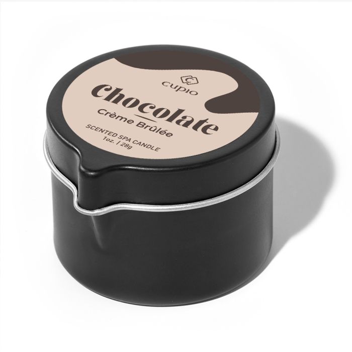 Pflegekerze für Hände und Nagelhaut 28 g – Crème Brûlée.