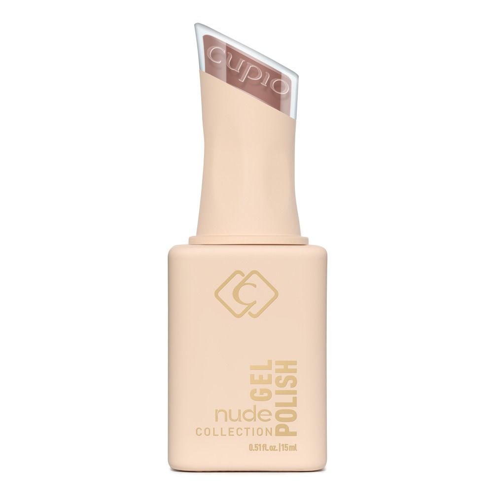 Flasche Gellack Nude Collection Espresso 15 ml, schimmerfreier Braunton für elegante natürliche Maniküren mit glattem, gleichmäßigem Finish ohne Glitzer