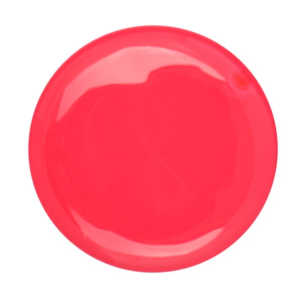 Rote runde Plakette, ideal für verschiedene Dekorations- oder Kennzeichnungszwecke