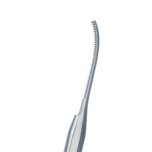 c8126_cupio_pro_thin Chirurgisches Skalpell mit gezahntem Klingenprofil, ideal für präzise Schnitte