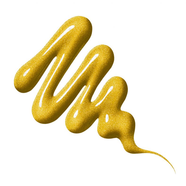 Cupio Stamping Gel - Stark Pigmentiert  - Gold 15 ml