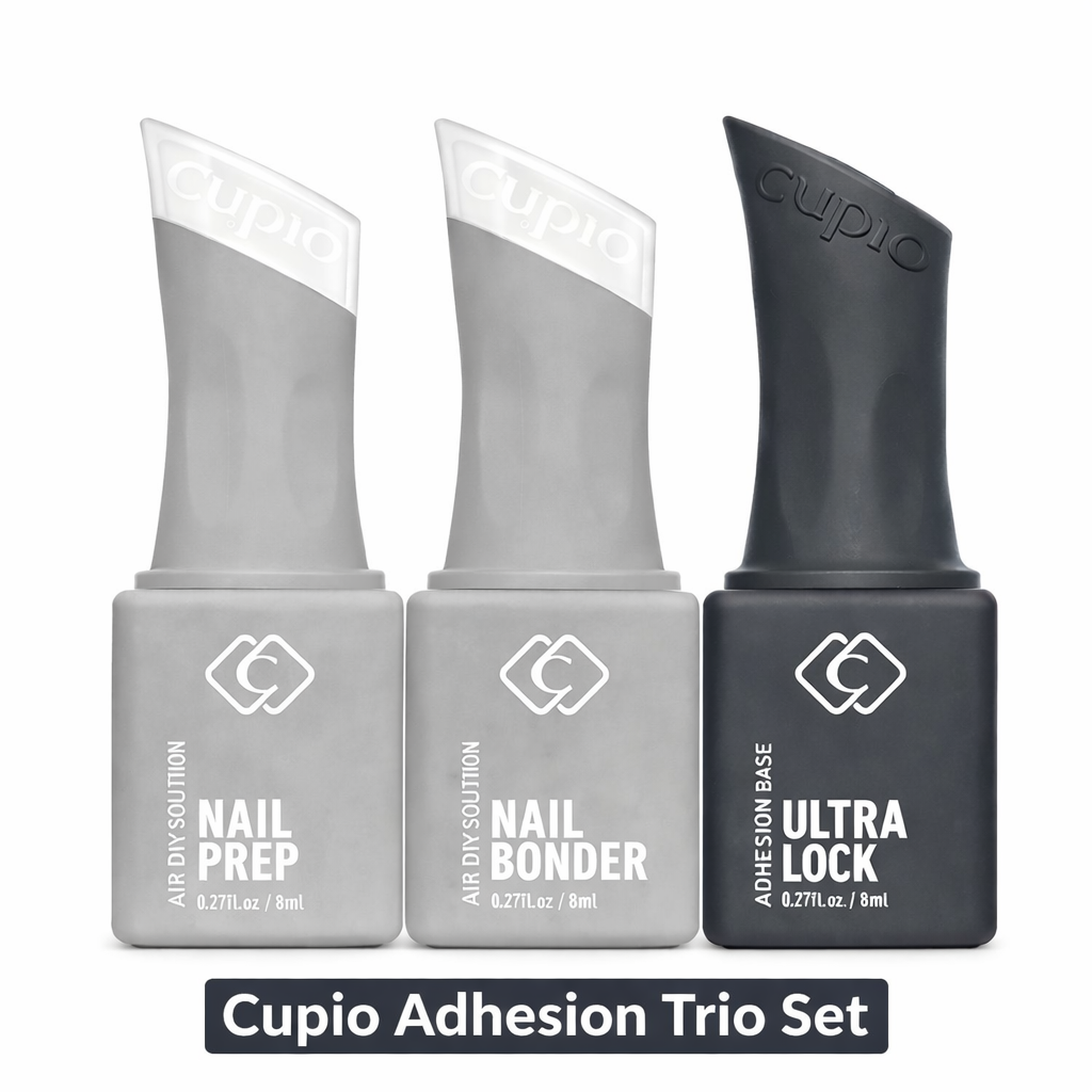 Cupio Adhesion Trio Set für perfekte Nagelhaftung