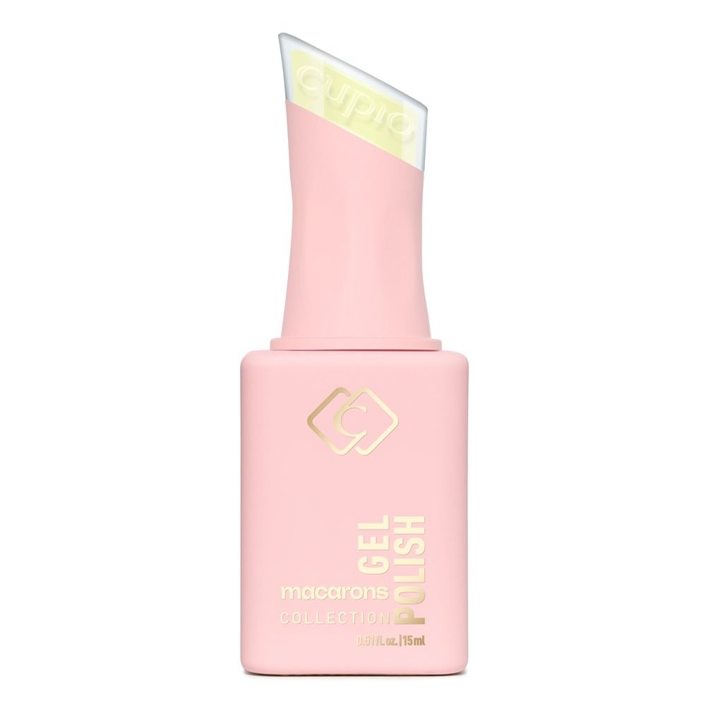 Rosa Flasche Cupio Gel Polish aus der Macarons Collection, Gel-Nagellack 15 ml
