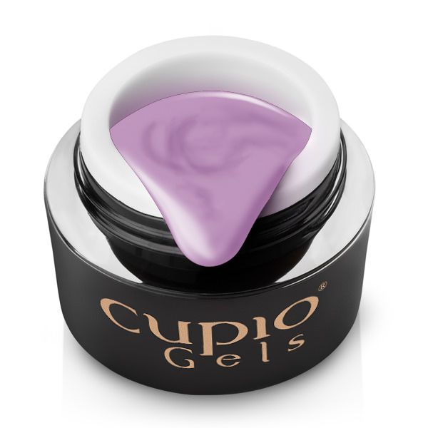 gel_color_one_layer_day_dream Offene Dose mit lila Gel von Cupio Gels