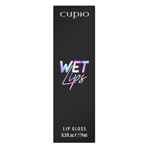 Cupio Wet Lips Lip Gloss in schwarzer Verpackung 9 ml