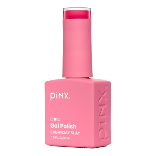 d0114_c Flasche mit piNX Gel Polish in Pink, Farbe Everyday Slay, 15 ml