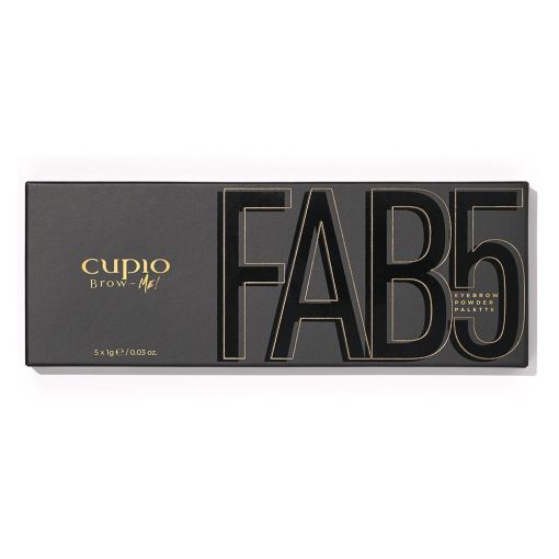 fab5_c7506 Augenbrauen-Puderpalette Cupio Brow Me! FAB5 mit fünf verschiedenen Farbtönen