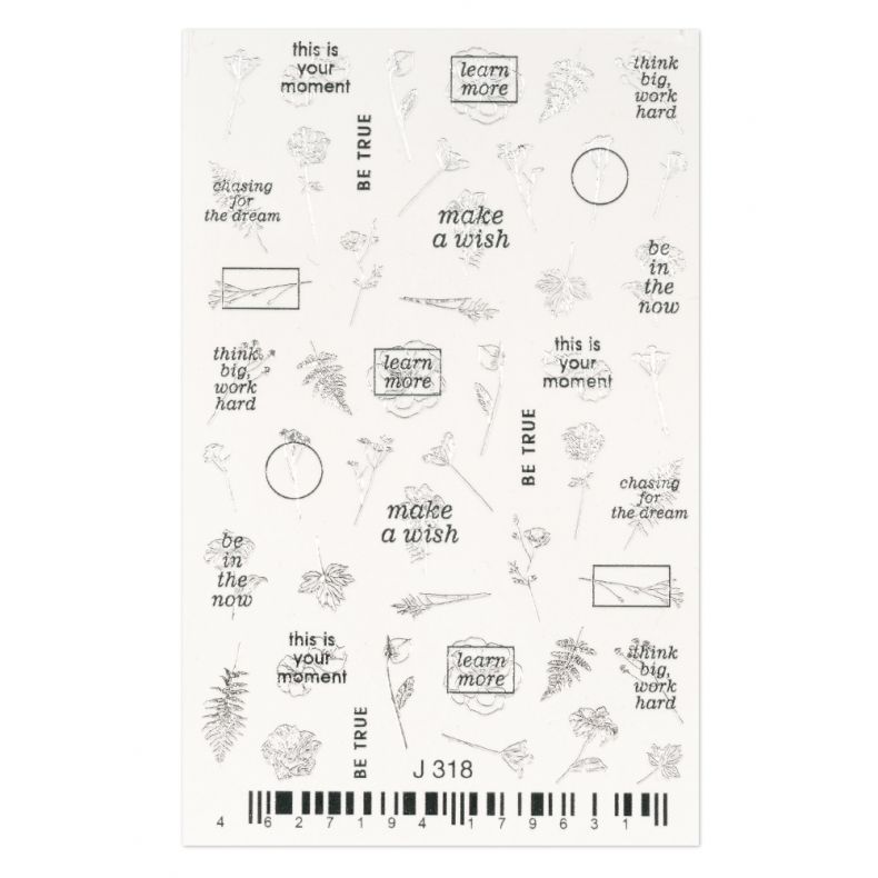 Cupio  Nageltattoo - 2D J318