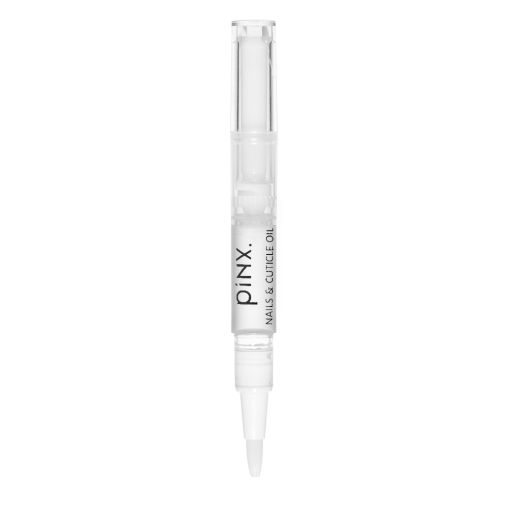 Flasche mit p.in.x Nagel- und Nagelhautöl in einem praktischen Applikator