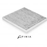 Afinias Druckplatte in grau mit exquisitem Design für 3D-Druck