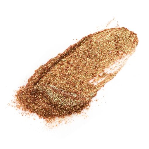 pigment_unghii_i_see_chrome_07_c7908_b Goldener Glitter auf weißem Hintergrund, ideal für kreative Projekte und Kosmetik.