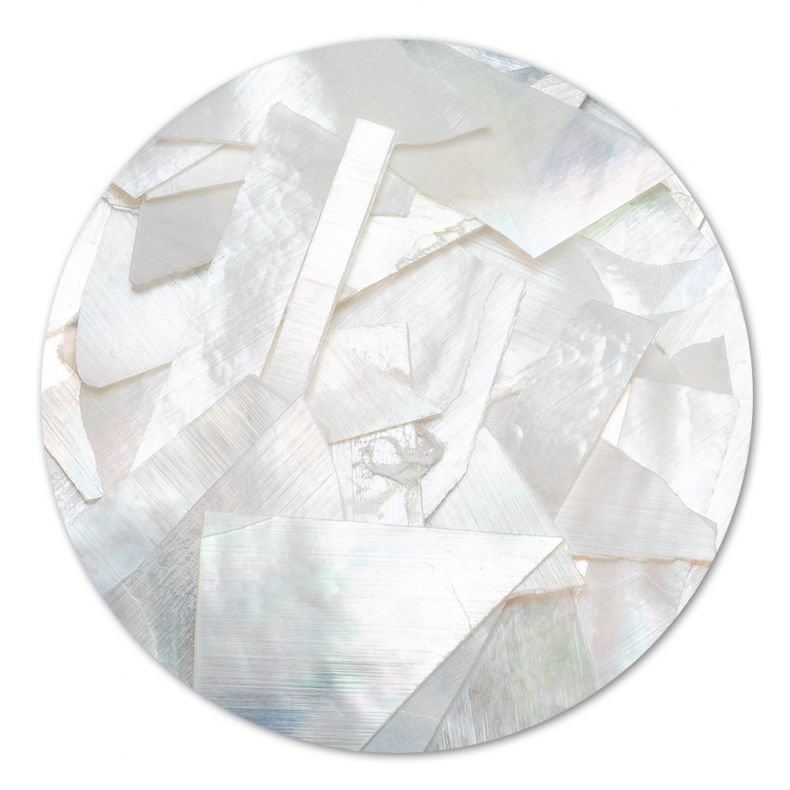 Dekorative Muschelschalen in schimmerndem Weiß für Handarbeiten