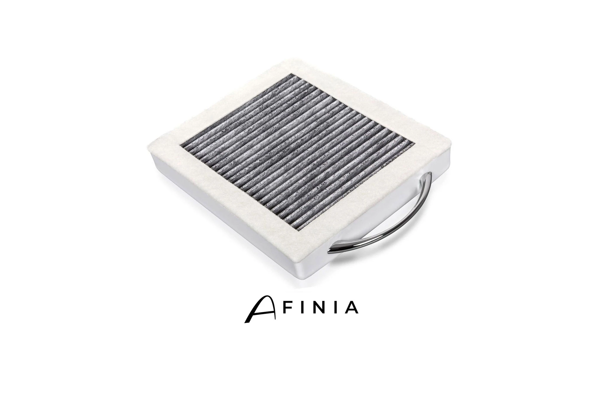 AFINIA Filter mit grauem Einsatz und weißem Rahmen