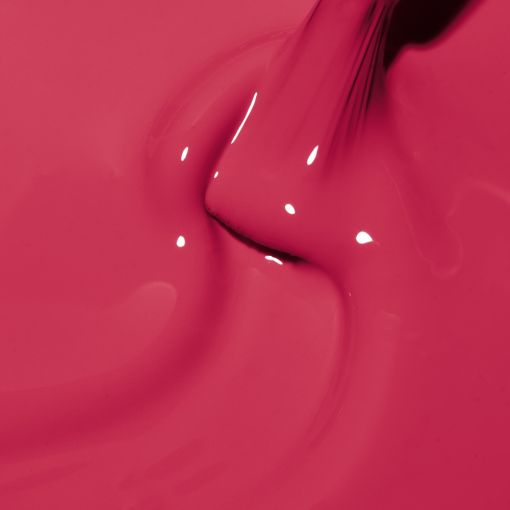 d0327_b Nahaufnahme von glänzendem Nagellack in einer leuchtenden Rosa-Farbe