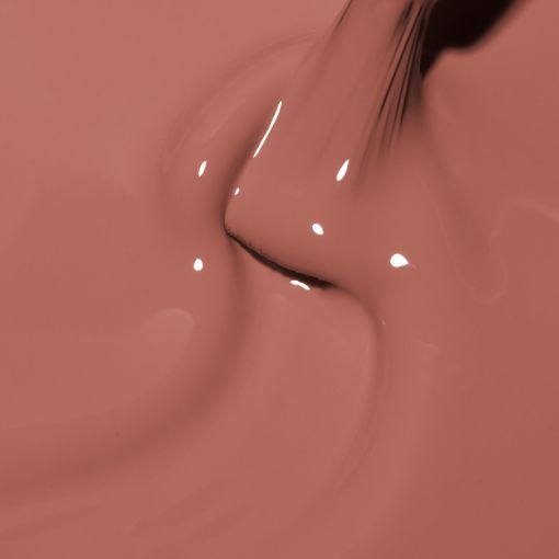 Nahaufnahme von flüssiger cremiger Schokolade