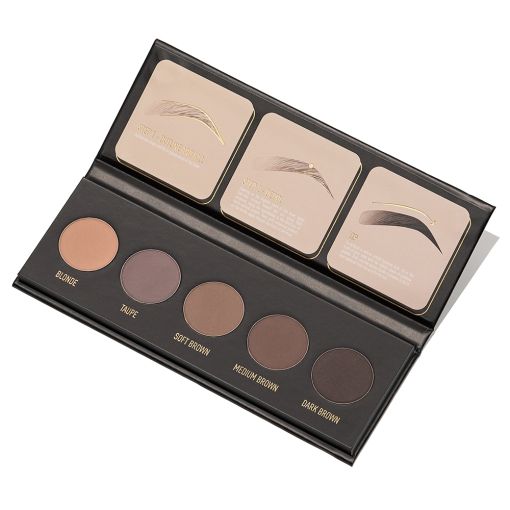 fab5_c7506_d Augenbrauen-Puderpalette mit verschiedenen Farbtönen für perfekte Augenbrauen